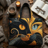 Bolsa artesanal - Gato Místico