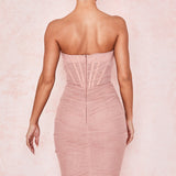 Leila | Vestido com corpete