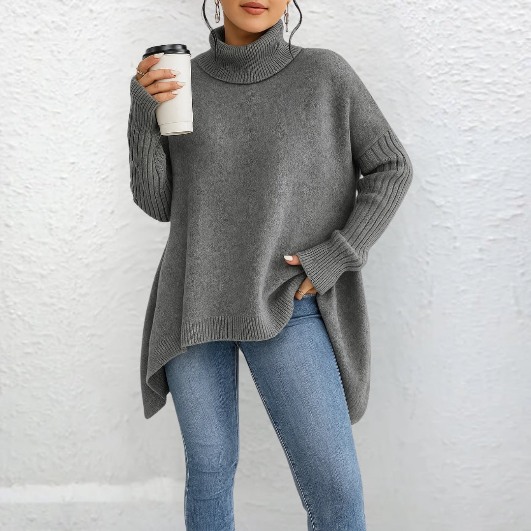 Brigit™ | Pullover de gola alta