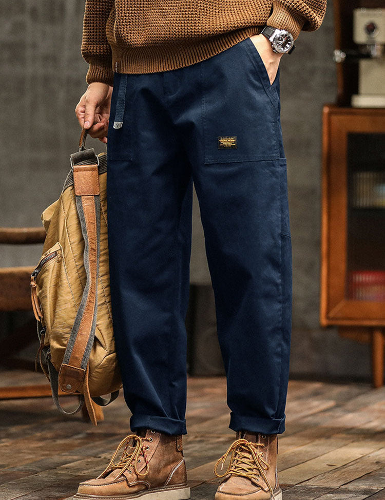Homens | Calças utilitárias em estilo vintage