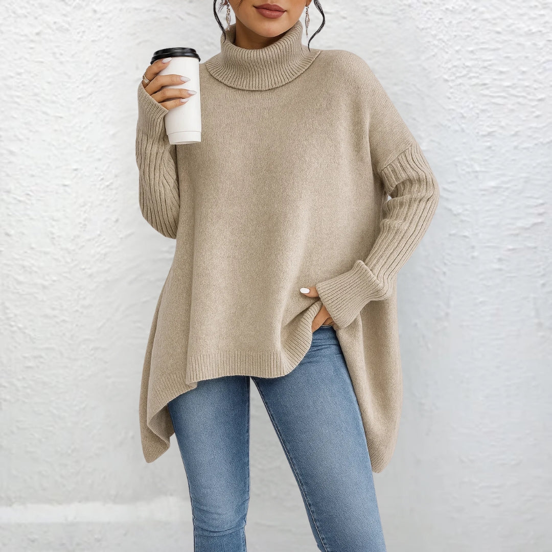 Brigit™ | Pullover de gola alta