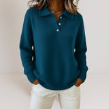 Olivia™ - Pullover de caxemira suave com gola