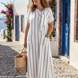 Chloé | Vestido midi com laços e bolsos