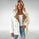 Lori™ Casaco de Urso Leopardo Confortável