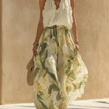 Lysandra™ | Conjunto elegante e etéreo com padrão floral