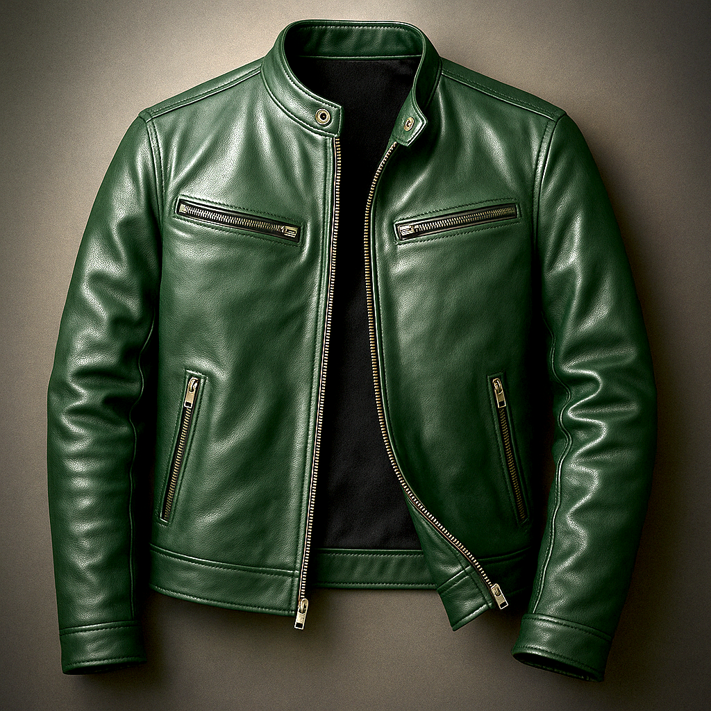 HAWTHORNE™ - JAQUETA DE COURO VINTAGE