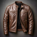 HAWTHORNE™ - JAQUETA DE COURO VINTAGE