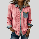 Simão™ | Camisa de Patchwork em Denim