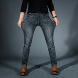 Owen™ | Jeans em tecido elástico