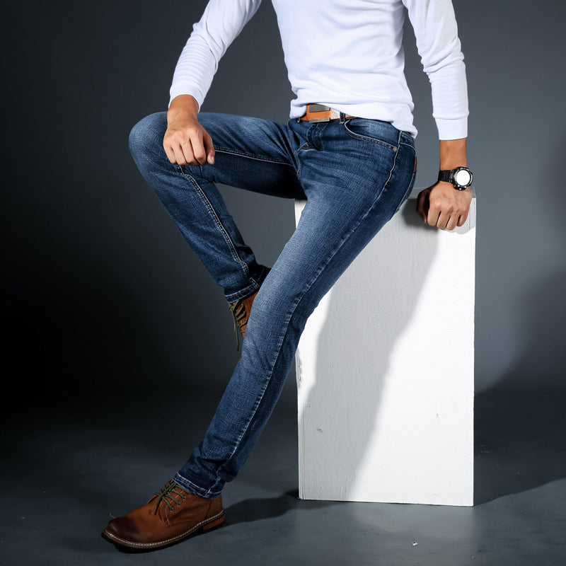 Owen™ | Jeans em tecido elástico