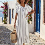 Chloé | Vestido midi com laços e bolsos