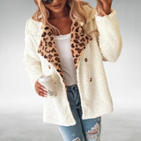 Lori™ Casaco de Urso Leopardo Confortável