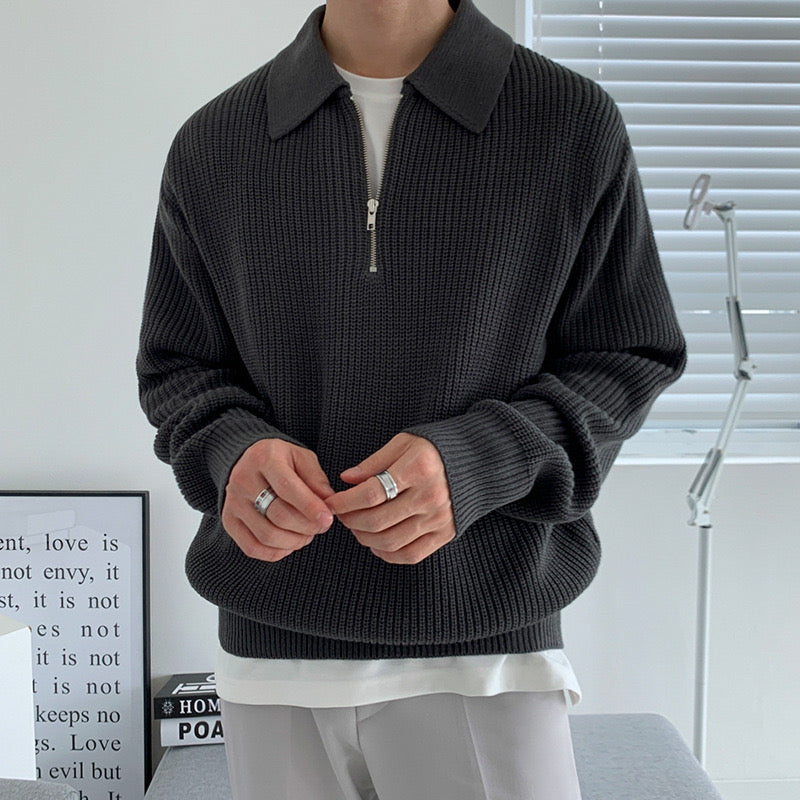 RASON — Sweater com fecho