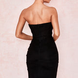 Leila | Vestido com corpete