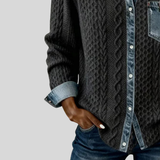 Simão™ | Camisa de Patchwork em Denim