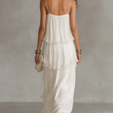Aurelia - Vestido maxi de chiffon