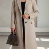 Taylor™ | Casaco longo de caxemira com design elegante