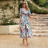 Eli | Vestido encantador com decote em V