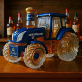 Garrafão de uísque clássico em forma de trator New Holland T7