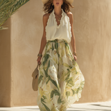 Lysandra™ | Conjunto elegante e etéreo com padrão floral