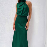 Tyra | Vestido de noite elegante com decote halter