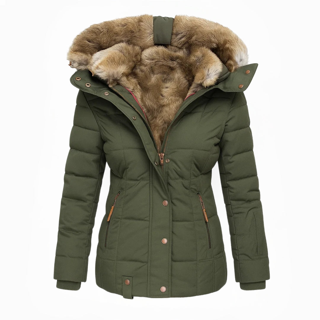 Anna™ | Casaco de Inverno com Forro de Pêlo