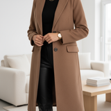 Taylor™ | Casaco longo de caxemira com design elegante