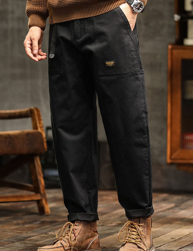 Homens | Calças utilitárias em estilo vintage