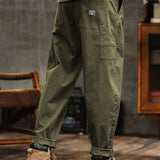 Homens | Calças utilitárias em estilo vintage