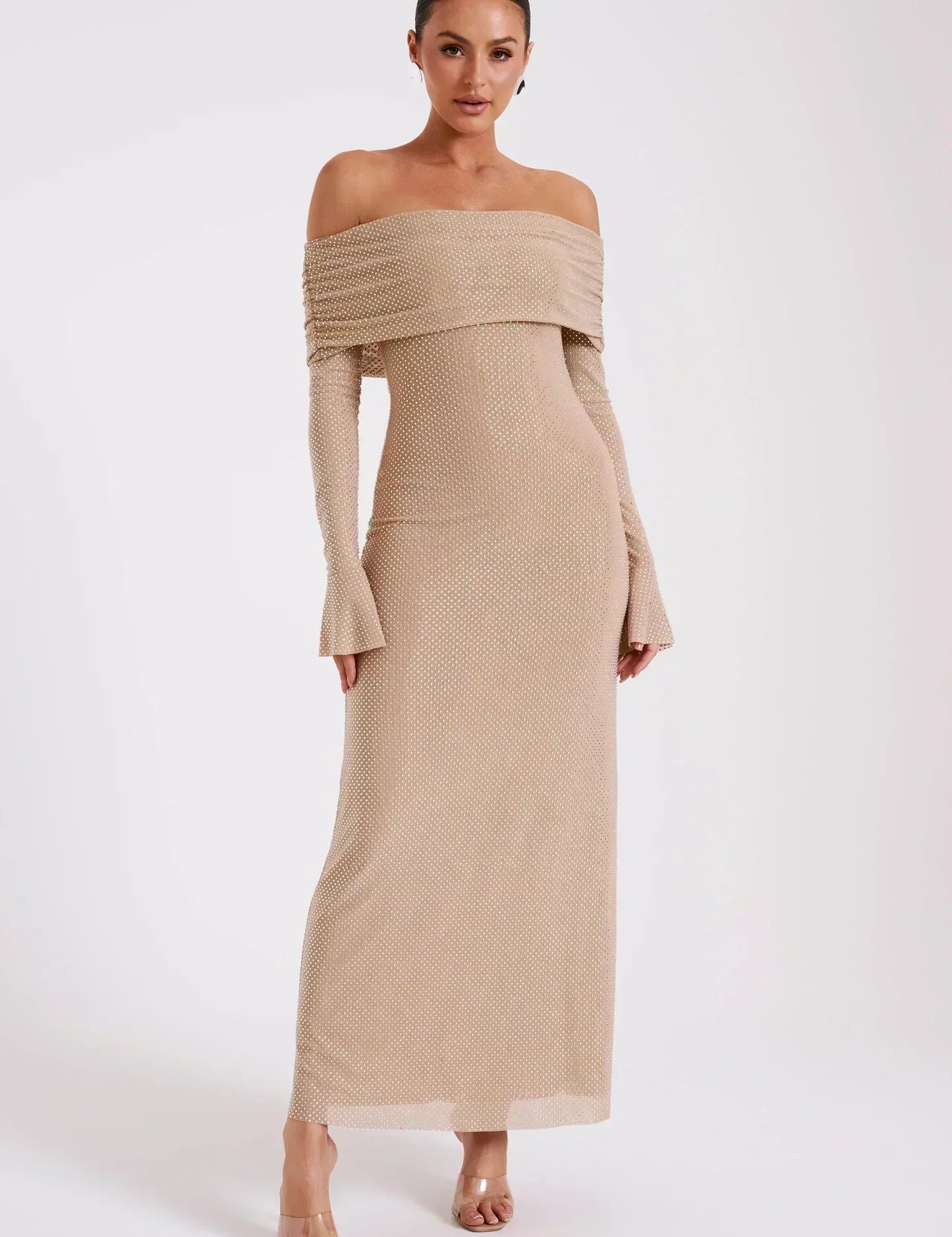 Annika | Vestido com efeito degradê
