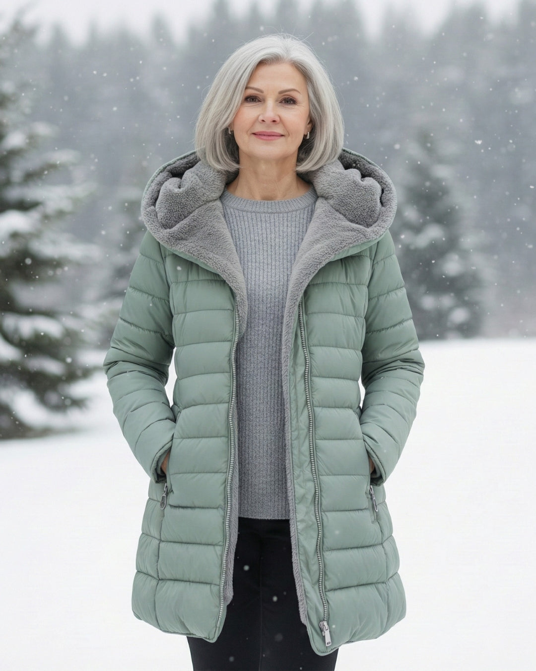 Daisy™ - Casaco acolchoado com fleece