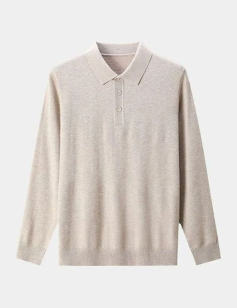 Adrian™ | Pullover de lã com botões