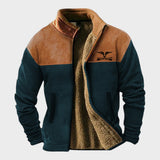 Adrien™ | Casaco de fleece estiloso para homens com forro térmico