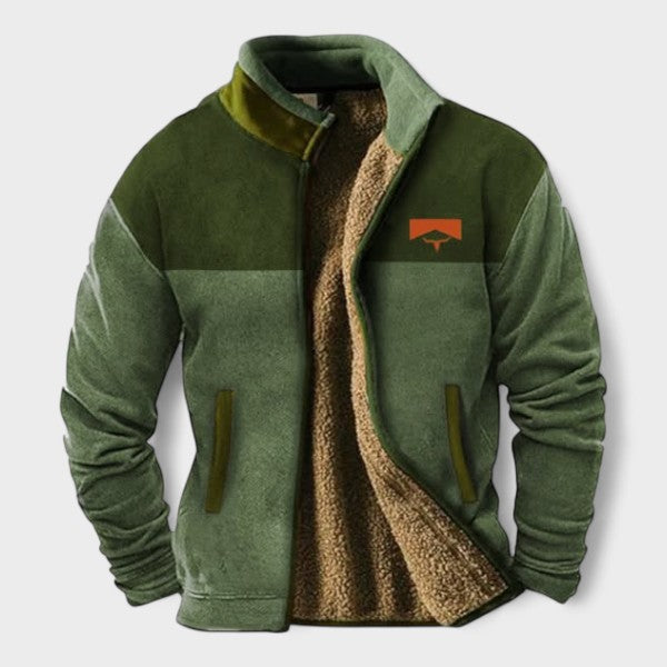 Adrien™ | Casaco de fleece estiloso para homens com forro térmico