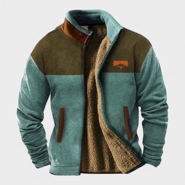 Adrien™ | Casaco de fleece estiloso para homens com forro térmico