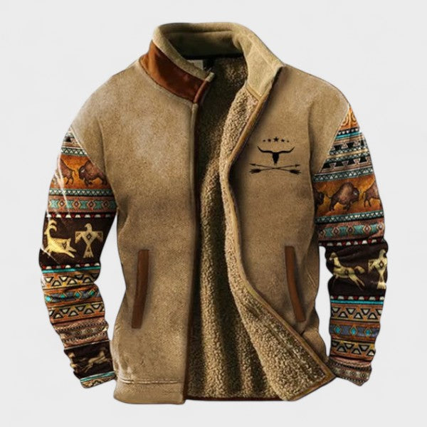 Adrien™ | Casaco de fleece estiloso para homens com forro térmico
