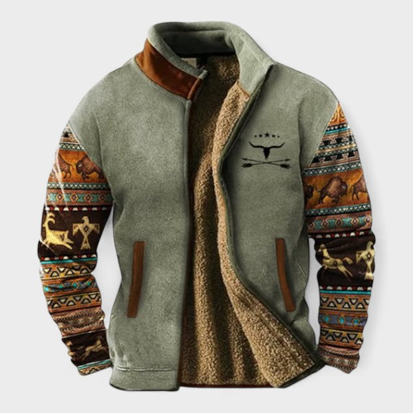 Adrien™ | Casaco de fleece estiloso para homens com forro térmico