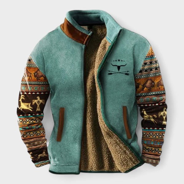 Adrien™ | Casaco de fleece estiloso para homens com forro térmico