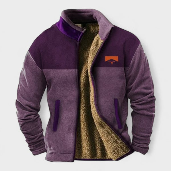Adrien™ | Casaco de fleece estiloso para homens com forro térmico