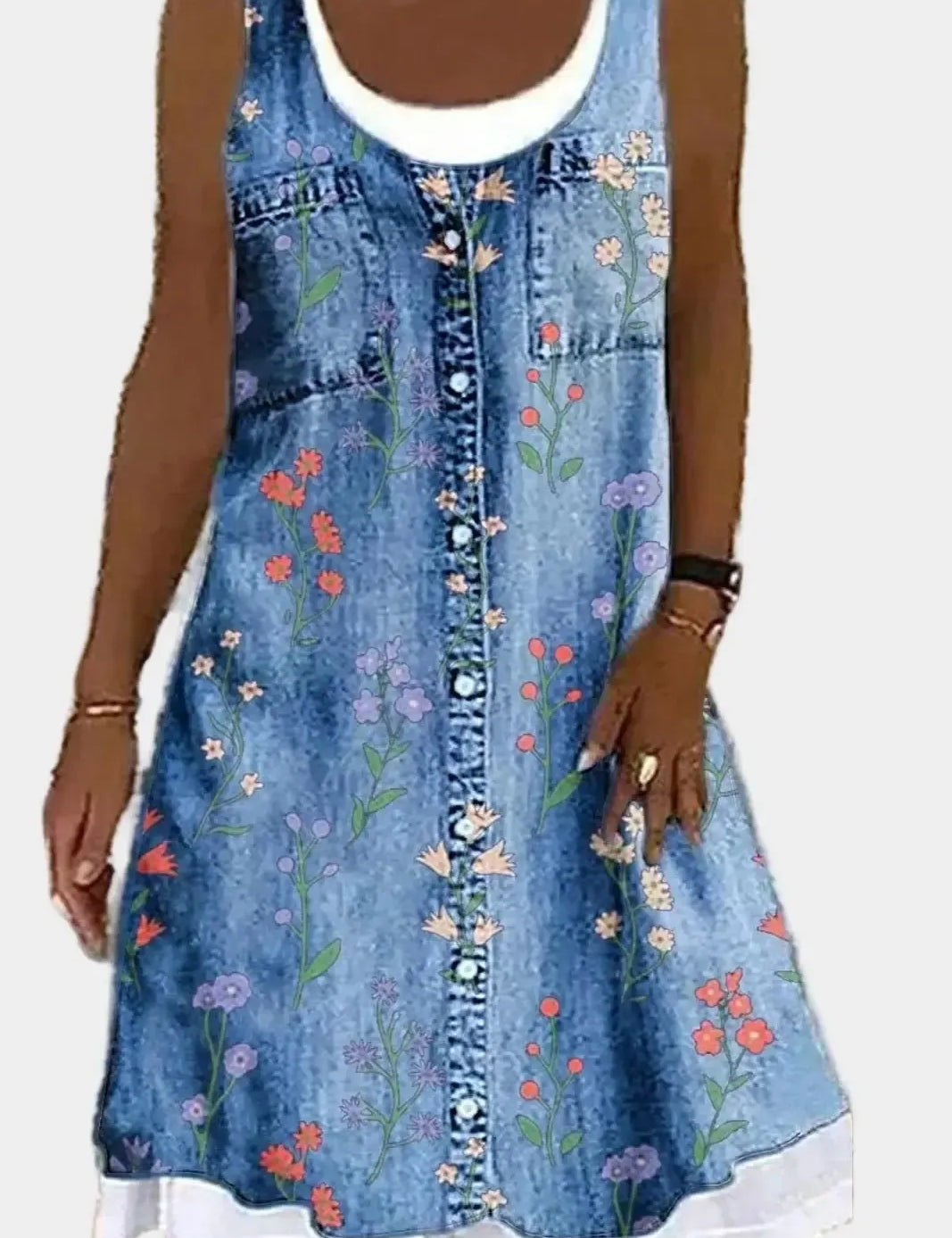 Agnès | Vestido de ganga