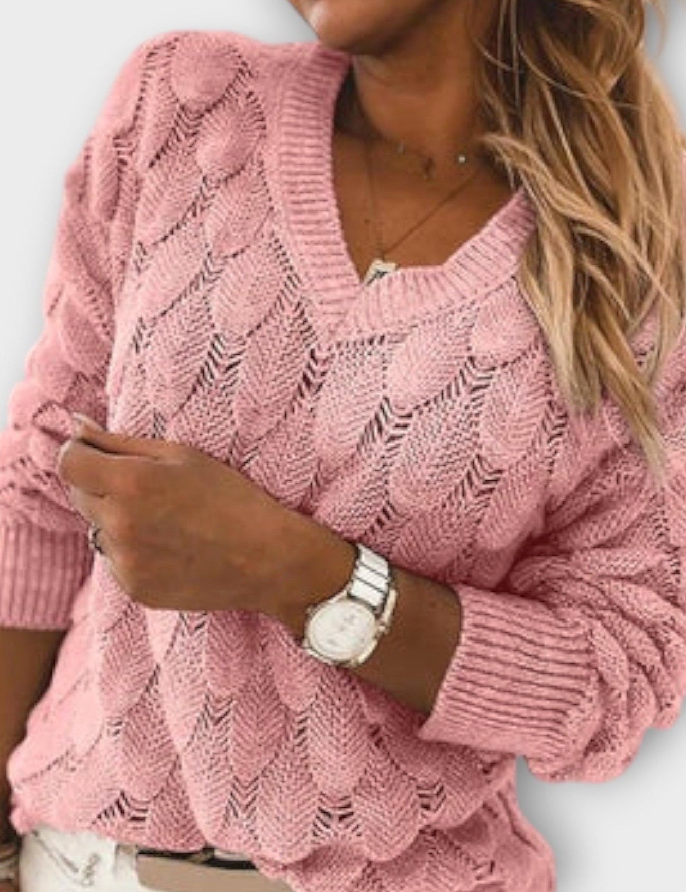 Agnes | Pullover com decote em V