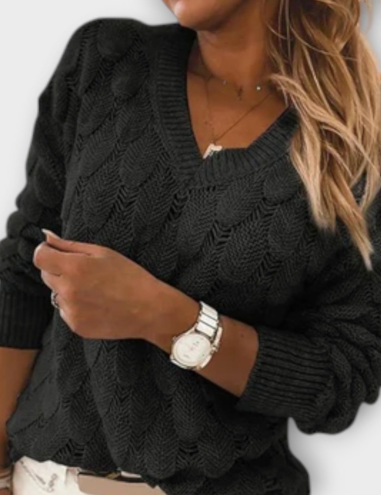 Agnes | Pullover com decote em V