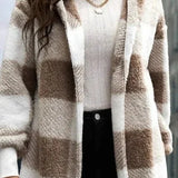 Alberte | Sweatshirt com capuz em xadrez