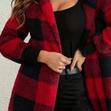 Alberte | Sweatshirt com capuz em xadrez