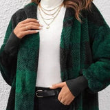 Alberte | Sweatshirt com capuz em xadrez