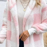 Alberte | Sweatshirt com capuz em xadrez