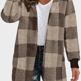 Alberte | Sweatshirt com capuz em xadrez
