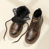 Alex™ | Botas vintage com atacadores