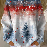 Alva™ - Sweater de Natal com Design Macio de Árvore de Natal