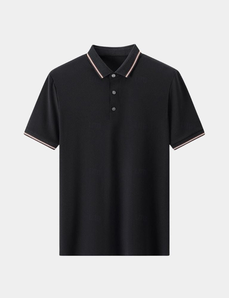 Anders™ | Pólo Trim Meia-Noite